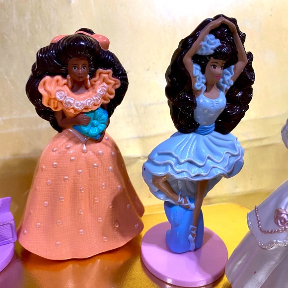 BARBIE VTG 1991 MCDONALD’S HAPPY MEAL TOY BUNDLE OF 6 PVC FIGURINES MATTEL - Picture 5 of 14